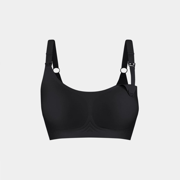 [M+/34D/DD/E]Knix Black Revolution Nursing Bra EUC - Picture 2 of 9